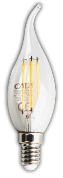 1 Adet CATA CT 4062 Led Rustik Ampul 4W 3200K Gün Işığı E14 Duy
