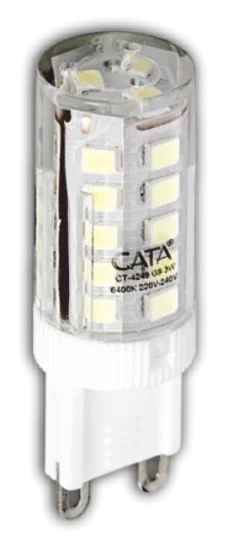 1 Adet CATA CT 4249 Kapsül Led Ampul 3W 220V Gün Işığı 3200K G9 Duy