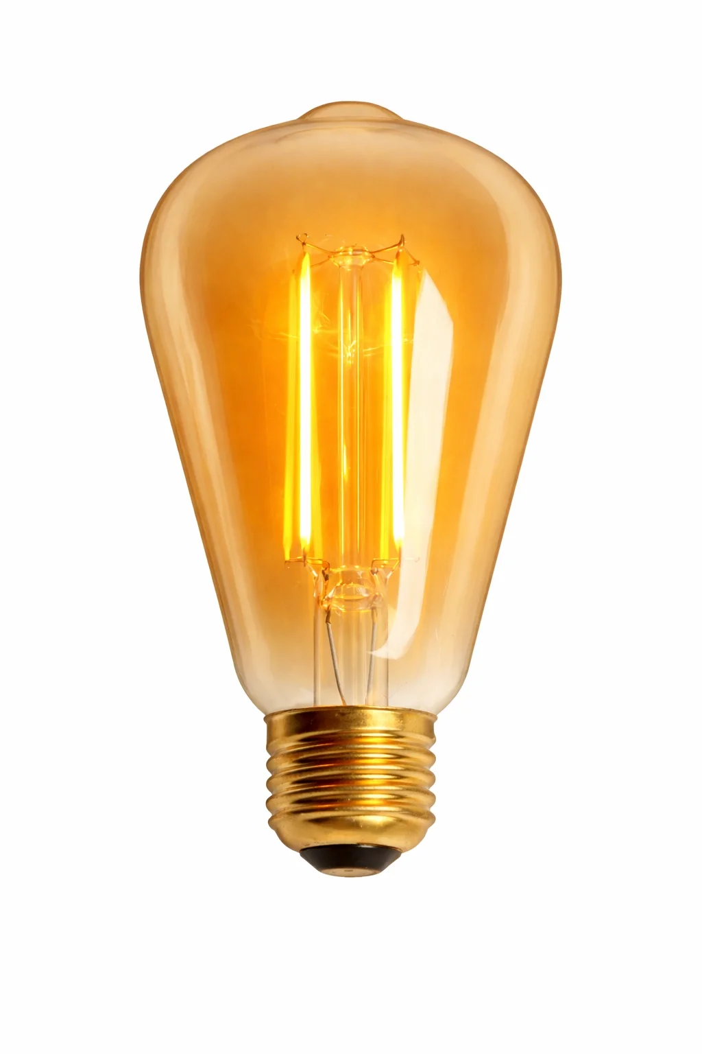 1 Adet CATA CT 4313 Dimmerli Led Rustik Ampul 6W Amber Işık E27 Duy