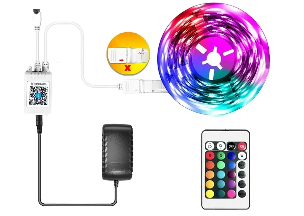 1 Adet CATA CT 4557 Rgb Şerit Led Set 5 Mt Rgb Led 3 Renk+Trafo+ Kumanda Fiyatı, Yorumları ve Özellikleri