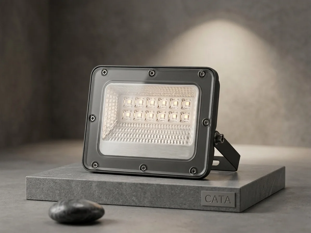 1 Adet CATA CT 4656 Led Projektör 20W 6400K Beyaz Işık