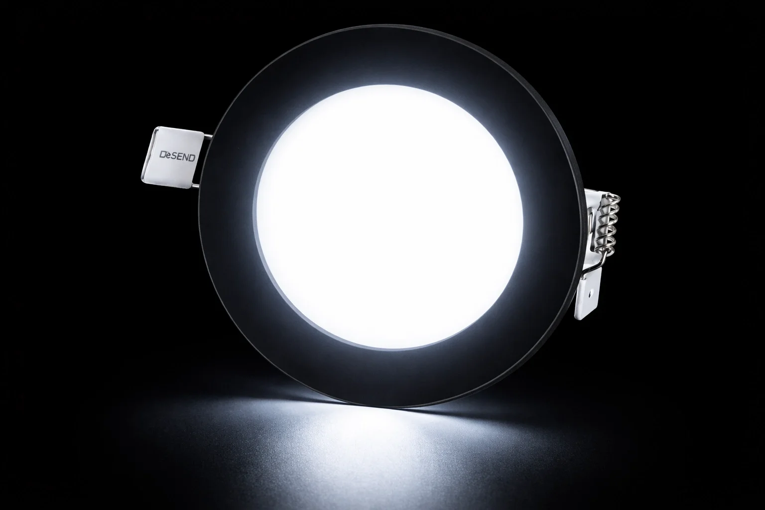 1 Adet CATA CT 5125 Sıva Altı 6W Siyah Kasa Led Spot 6400K Beyaz Işık