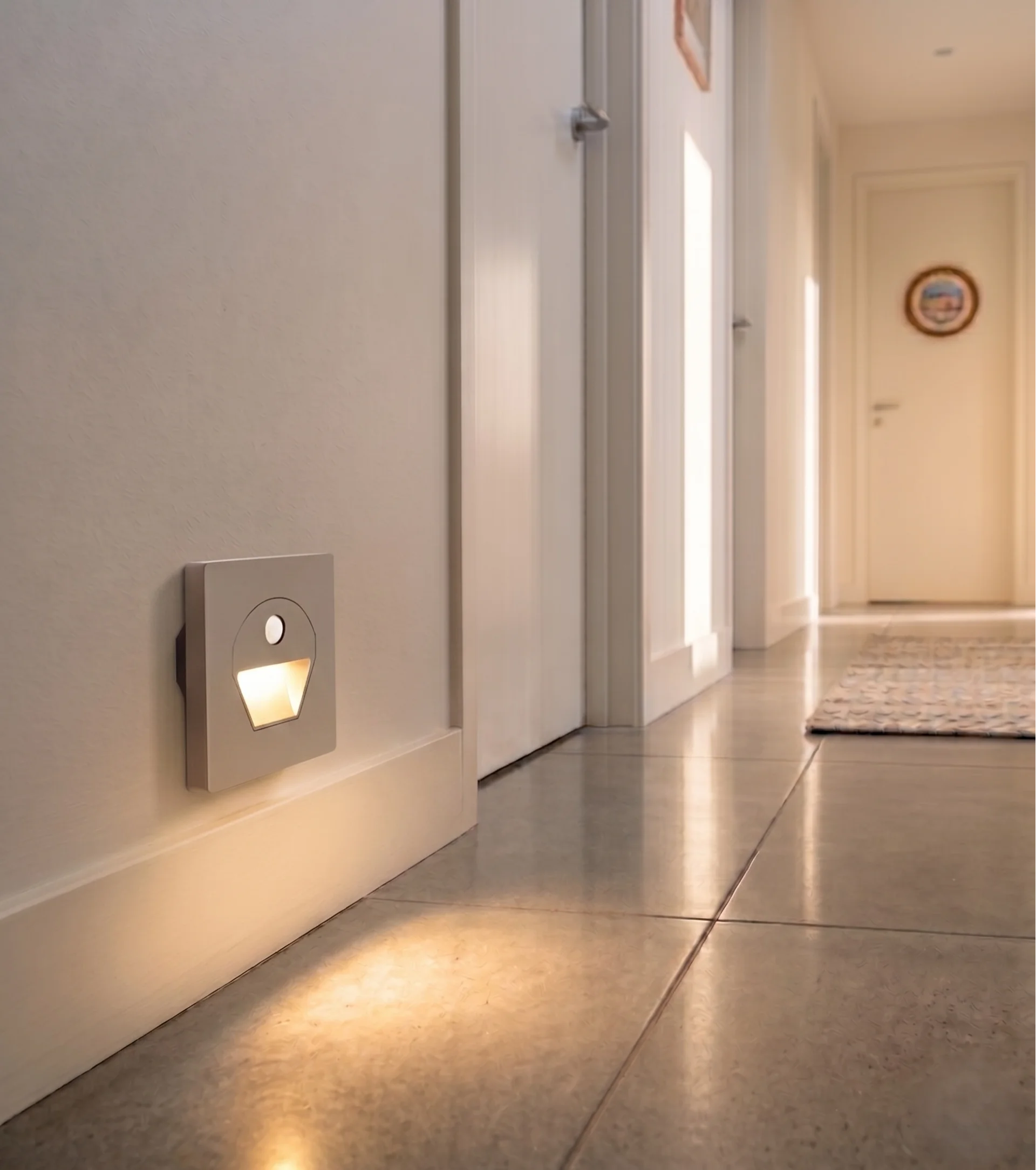 1 Adet CATA CT 5170 Füme Kasa1w Sensörlü Koridor Aydınlatması 3200K Gün Işığı