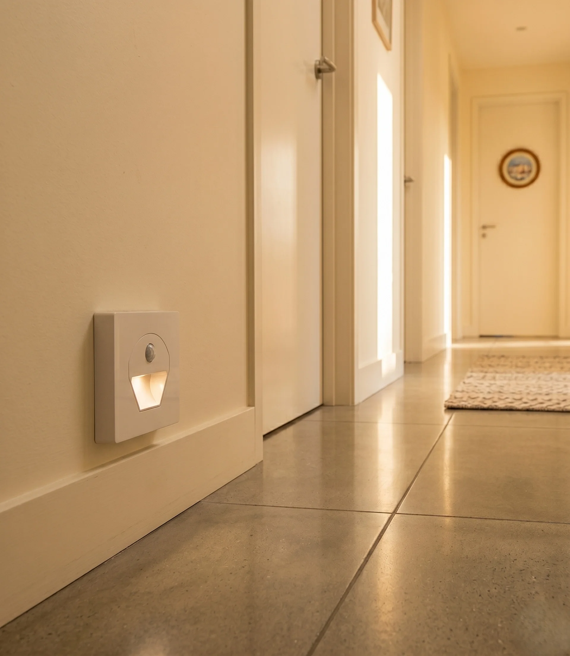 1 Adet CATA CT 5170 Beyaz Kasa 1W Sensörlü Koridor Aydınlatması 3200K Gün Işığı