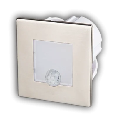 1 Adet CATA CT 5183 Satin Kasa 1.5W Sensörlü Kare Koridor Aydınlatması 3200K Gün Işığı