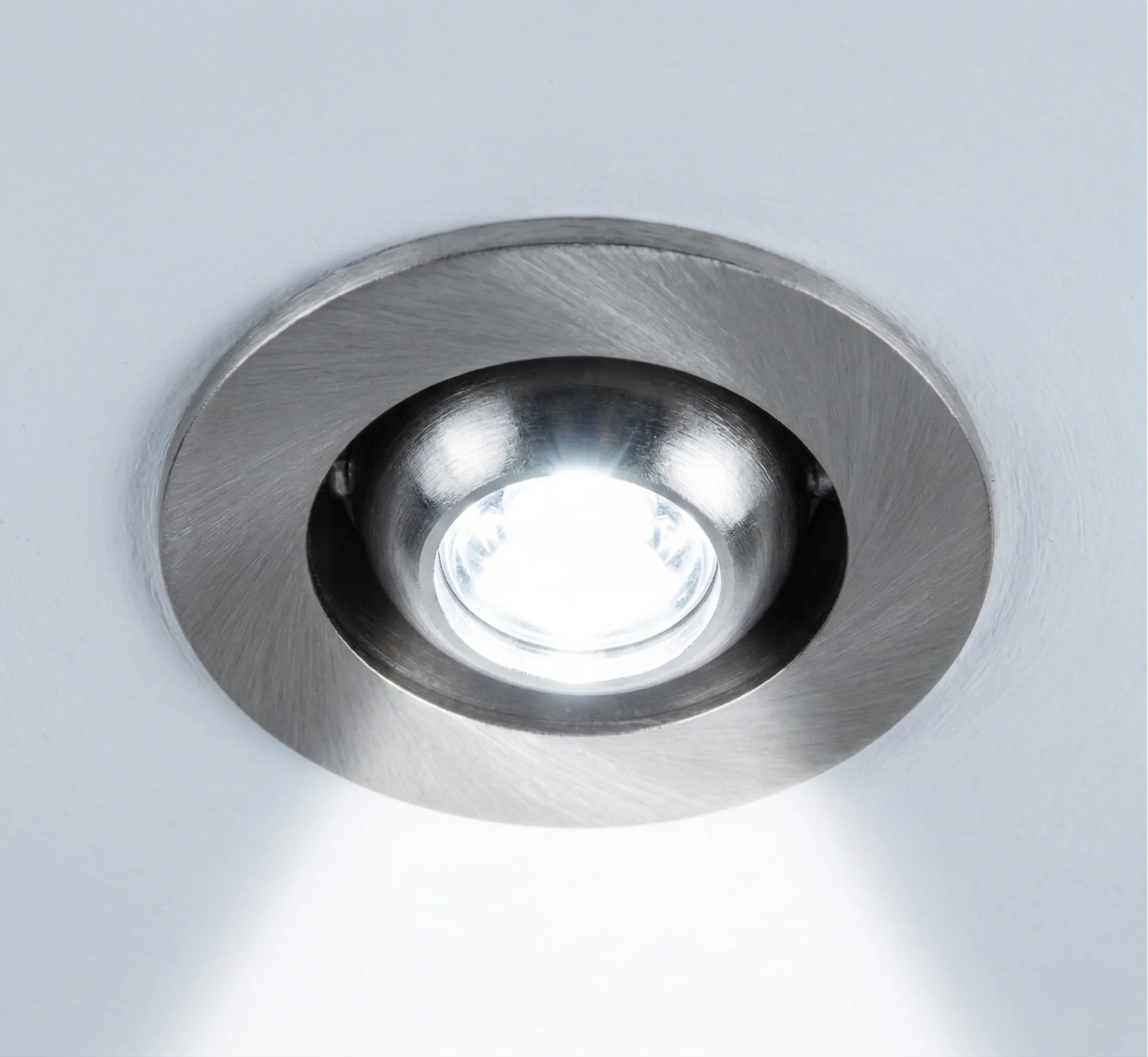 1 Adet CATA CT 5268 Ufo Yıldız 1.5W Sıva Altı Led Spot Satin Kasa Beyaz Işık 6400K