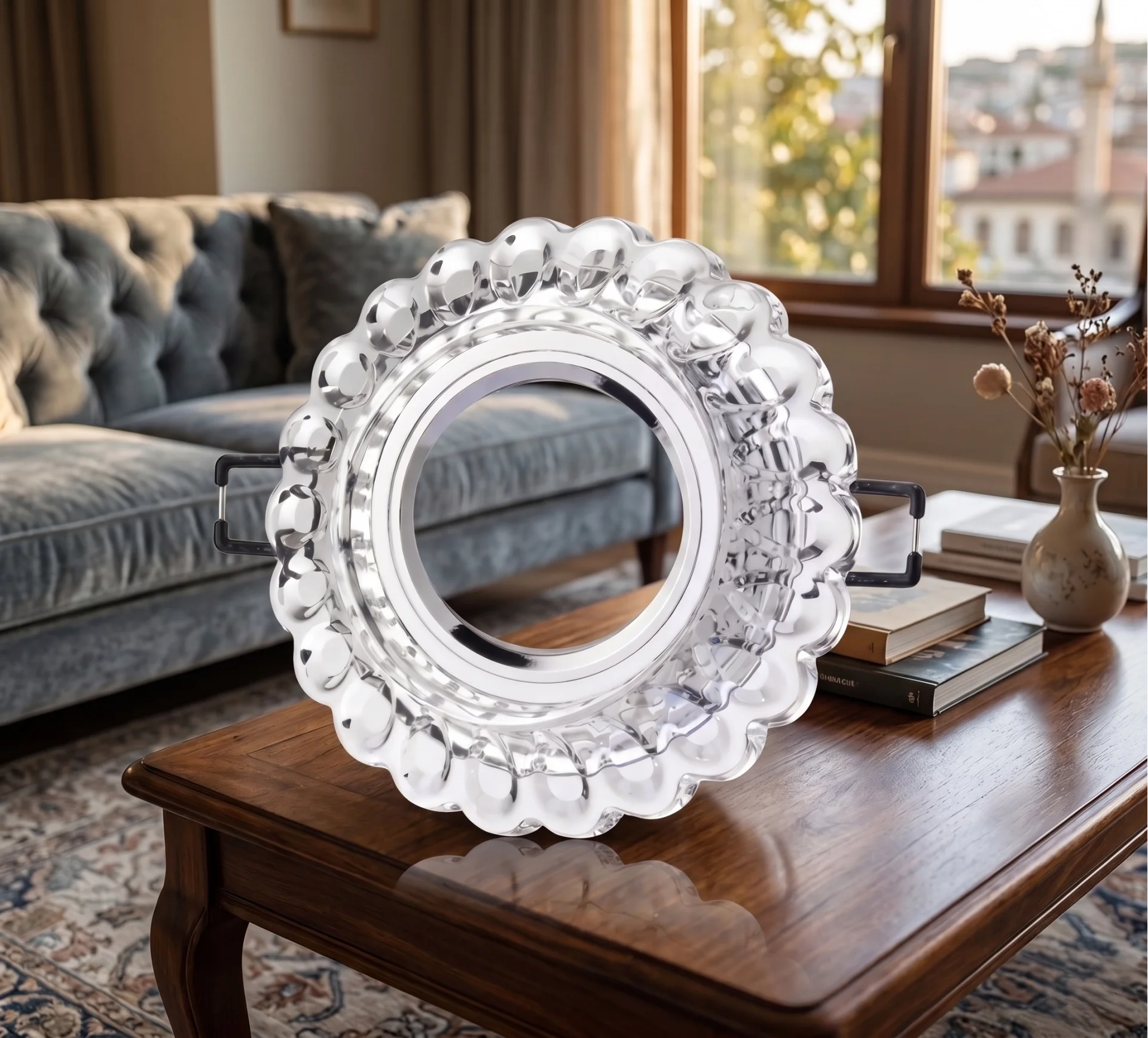 1 Adet CATA CT 6594 Sümbül Cam Spot Kasası Led Çerçeveli Günışığı 1 Adet CATA CT 6594 Sümbül Cam Spot Kasası Led Çerçeveli Günışığı