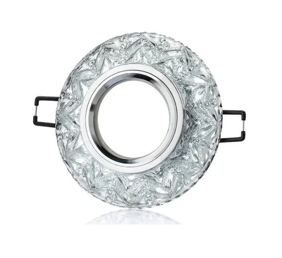 1 Adet CATA CT 6598 Sim Led Efektli Dekoratif Cam Spot Kasası GU10 Duy 3200K Gün Işığı