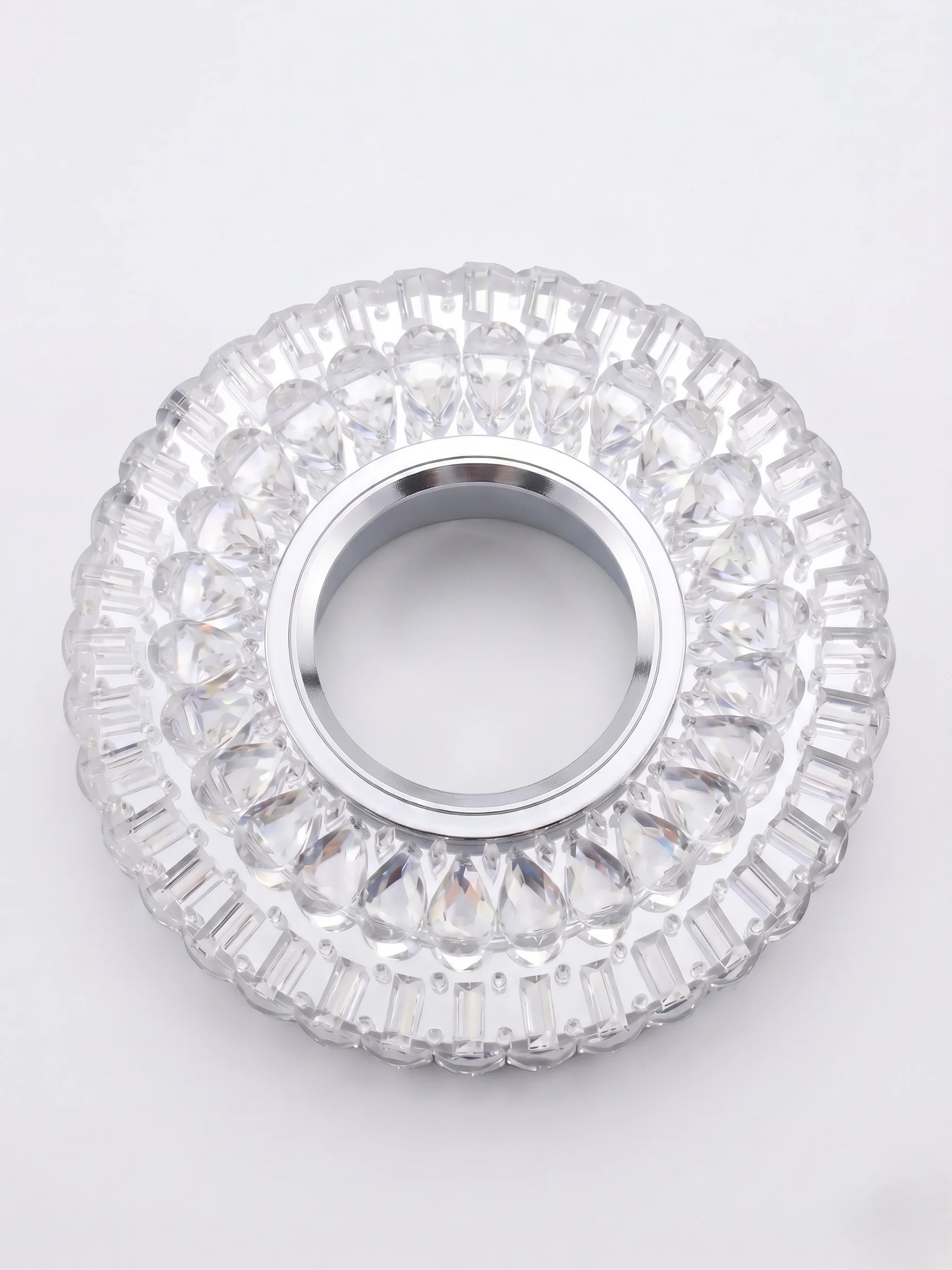 1 Adet CATA CT 6637 Lale Led Efektli Dekoratif Cam Spot Kasası GU10 Duy 3200K Gün Işığı