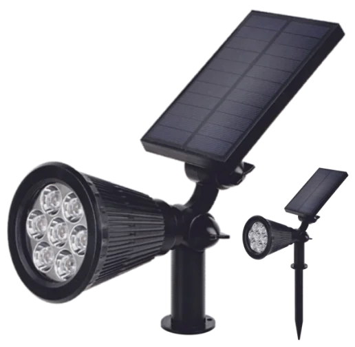 1 Adet CATA CT 7310 Zena Solar Güneş Enerjili Kazıklı Bahçe Armatürü 7W Amber Renk