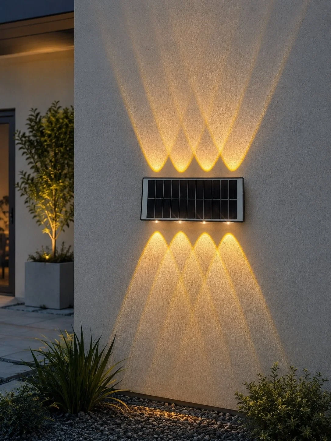 1 Adet CATA CT 8010 Kos 20W Solar Led Aplik 3200K Gün Işığı