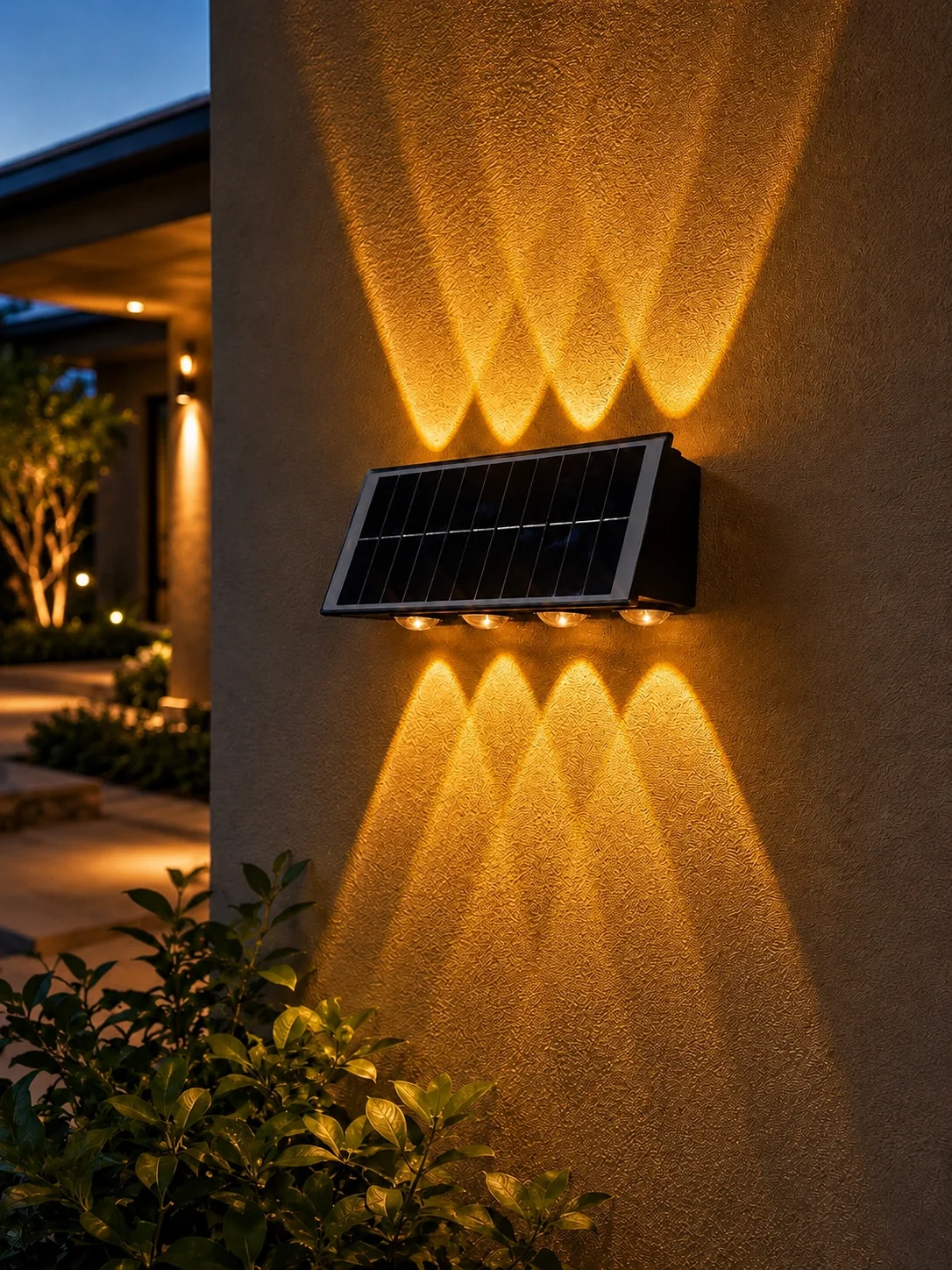 1 Adet CATA CT 8010 Kos 20W Solar Led Aplik 2700K Amber