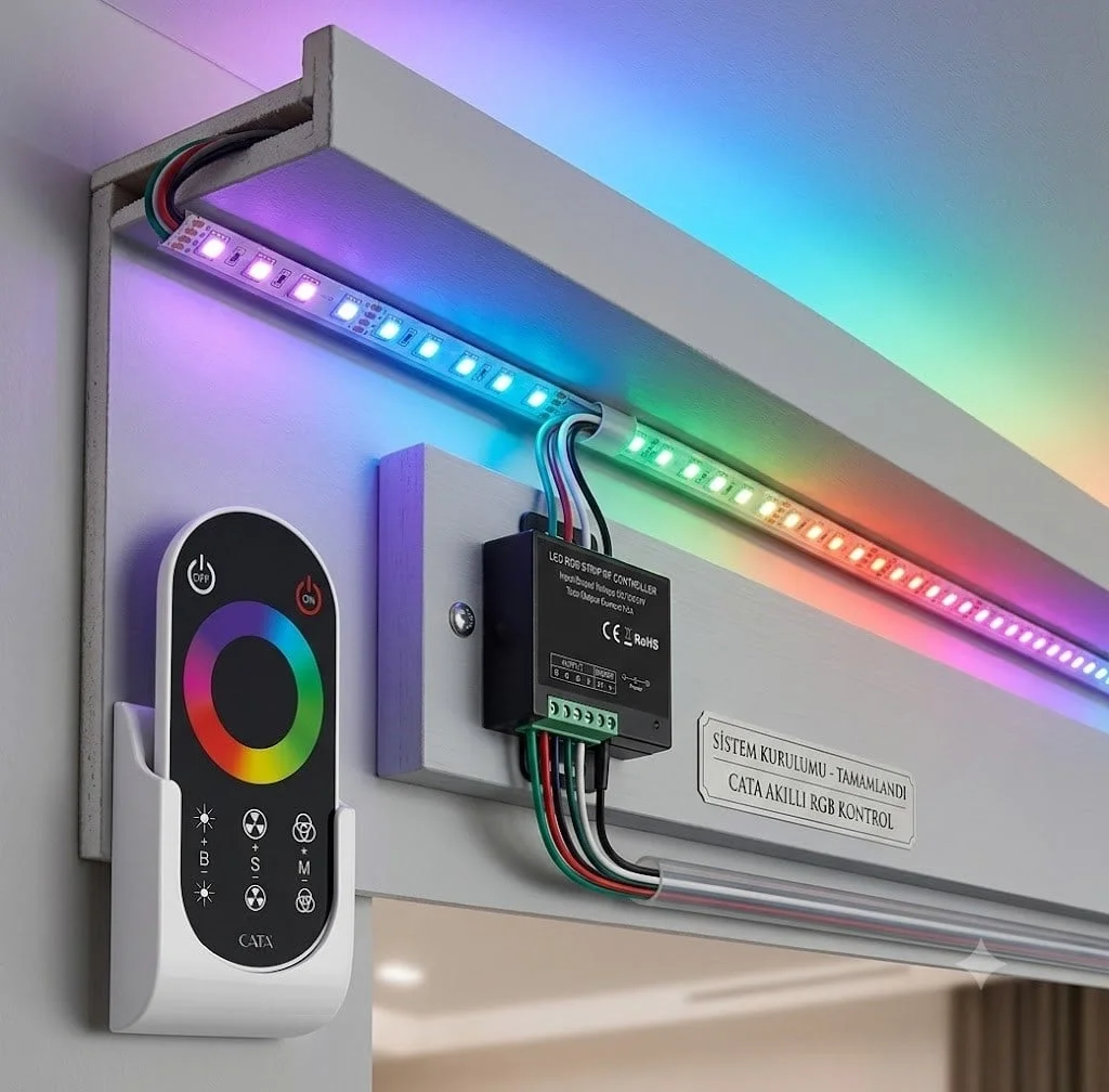 1 Adet CATA CT 9116 288W 24A Profesyonel RGB Kumanda