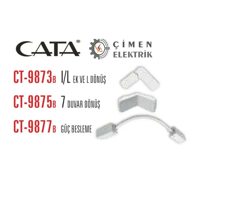 1 Adet CATA CT 9873 Magnetıc Ray Ek Parçası Beyaz
