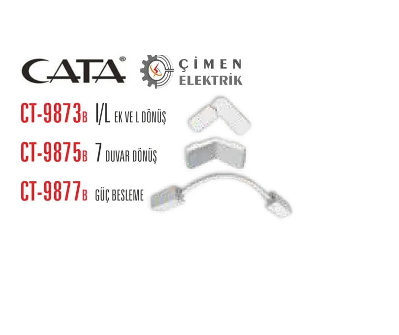 1 Adet CATA CT 9875 Magnetıc Ray Ek Parçası Beyaz 1 Adet CATA CT 9875 Magnetıc Ray Ek Parçası Beyaz