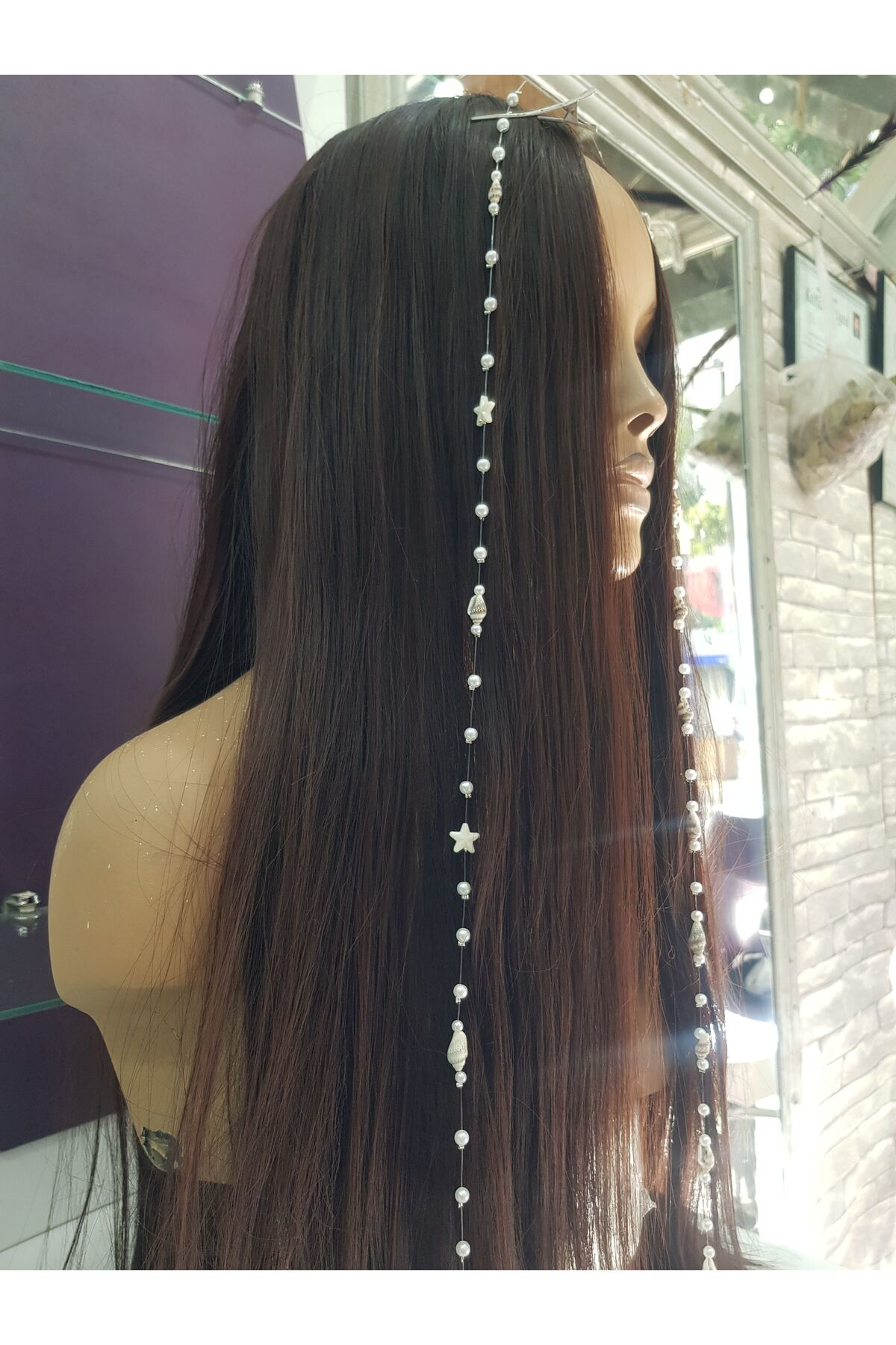 Fantaisiesaçmerkezi 1 Adet Deniz Kabuklu Saç Aksesuar