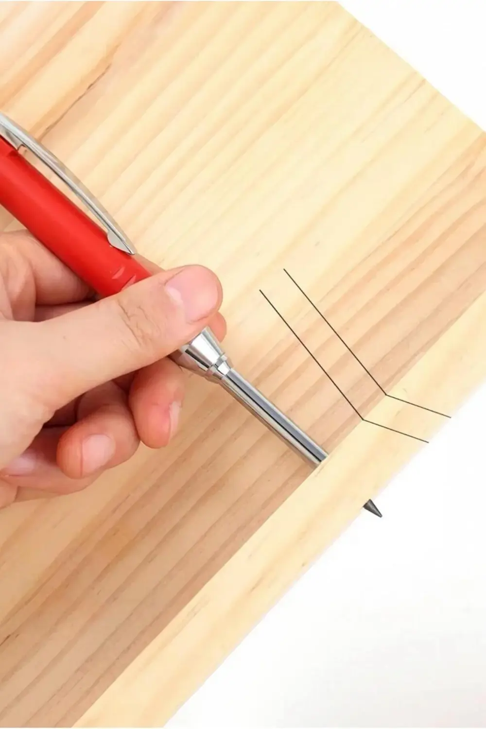 1 ADET Derin Dip Delik İşaretleme Kalemi – Marangoz Kurşun Kalemi