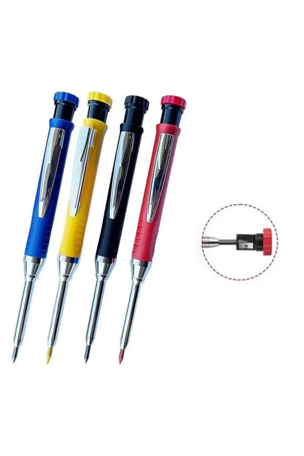 1 ADET Derin Dip Delik İşaretleme Kalemi – Marangoz Kurşun Kalemi