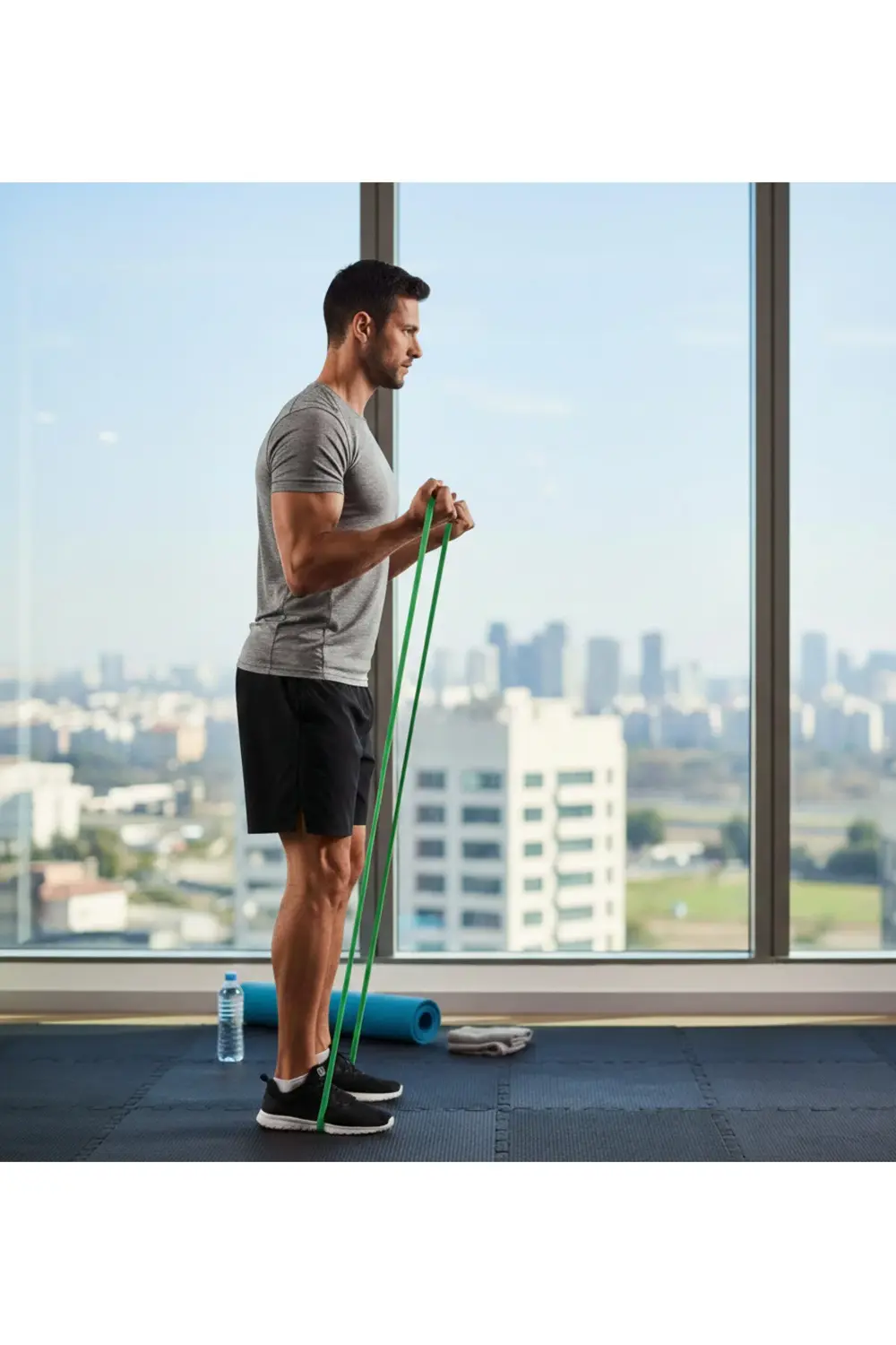 1 Adet Direnç Lastiği 208CM x (3,5X32MM)(7-9kg)Latex Pilates Yoga