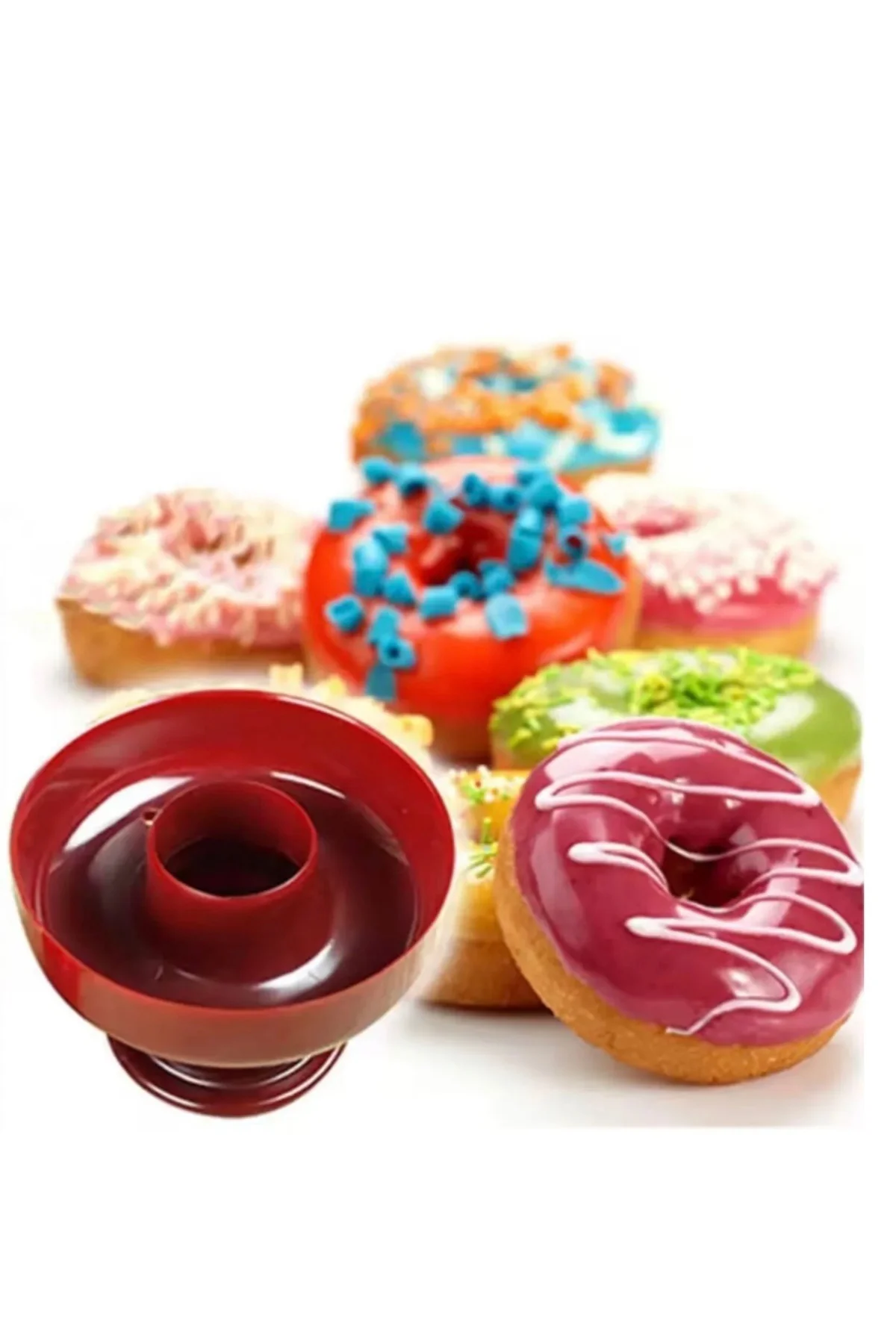 1 Adet Donut Şekillendirici Kalıp Hamur Şekillendirici Kalıp