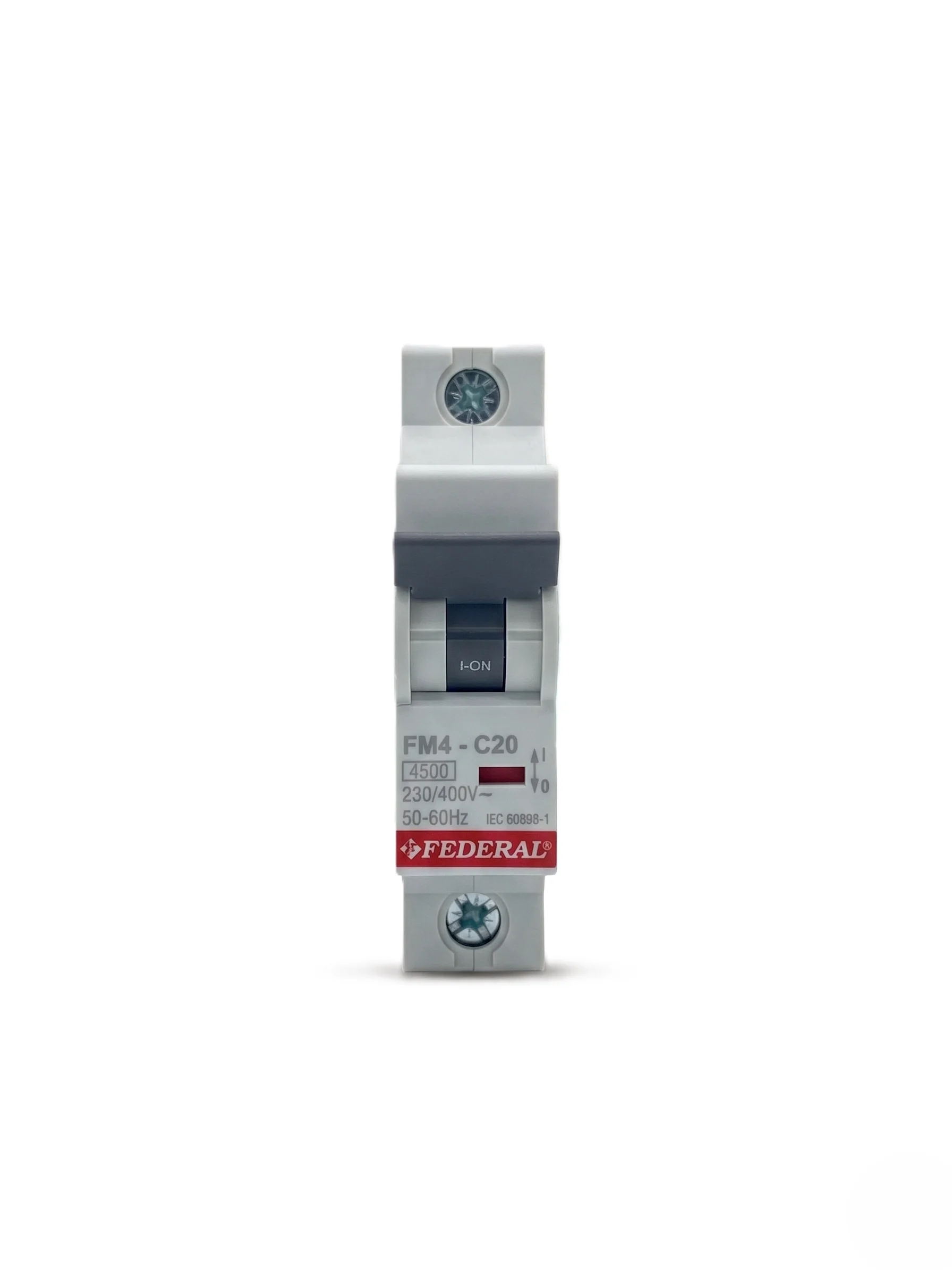 1 Adet FEDERAL 1X20 A C Tipi 4.5Ka Otomatik Sigorta FM4 9EG-C0431-SD20