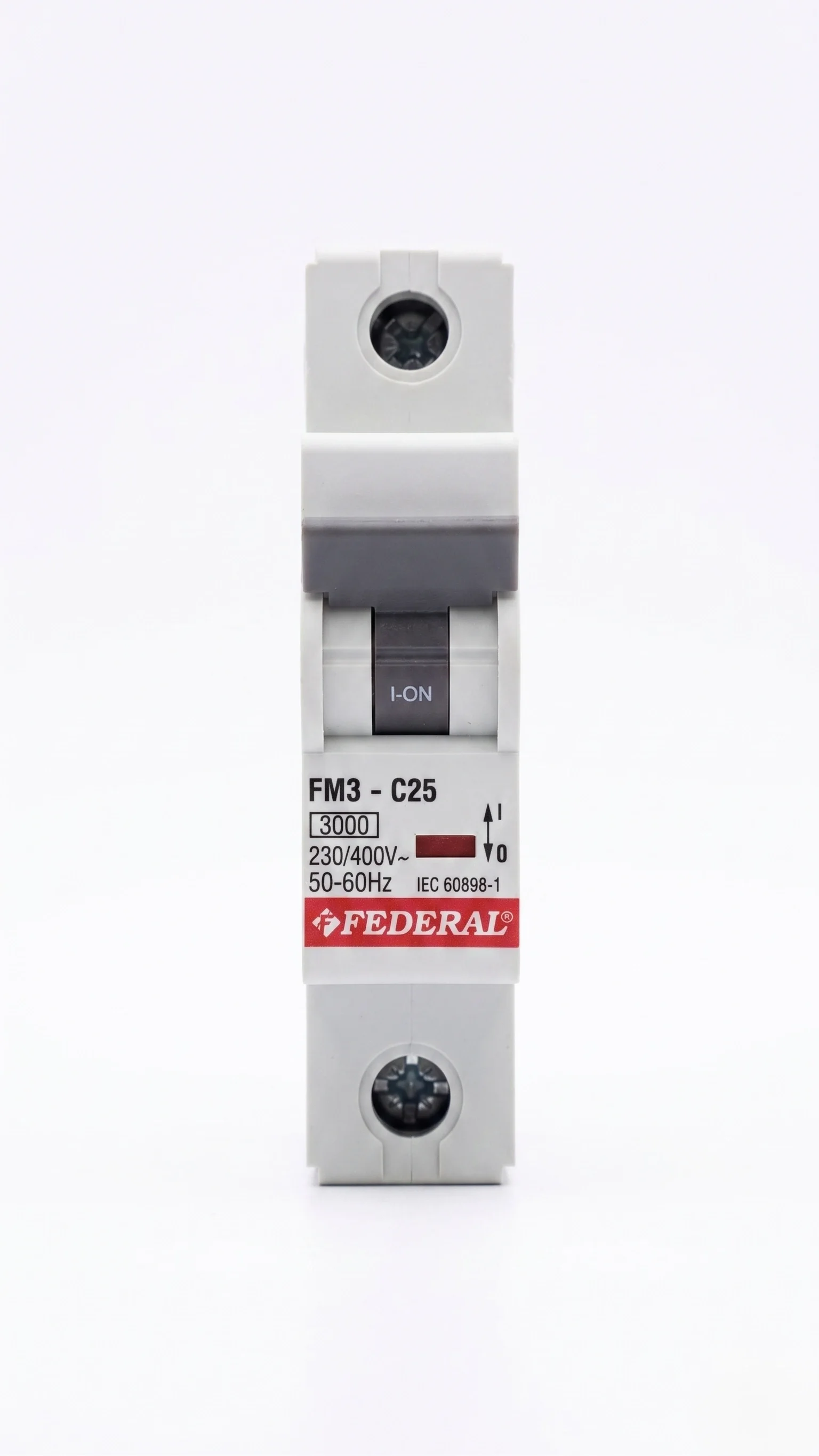 1 Adet FEDERAL 1X25 A C Tipi 3Ka Otomatik Sigorta FM3-C 9EC-C0331-0D25