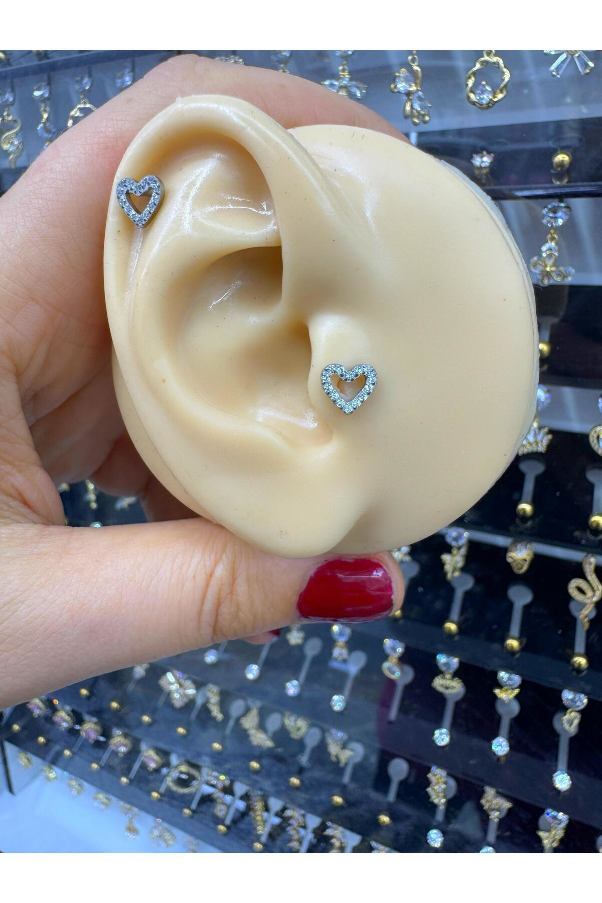1 adet G23 TİTANİUM ( TİTANYUM) HELİX TRAGUS CONCH UYUMLU PİERCİNG Fiyatı, Yorumları ve Özellikleri