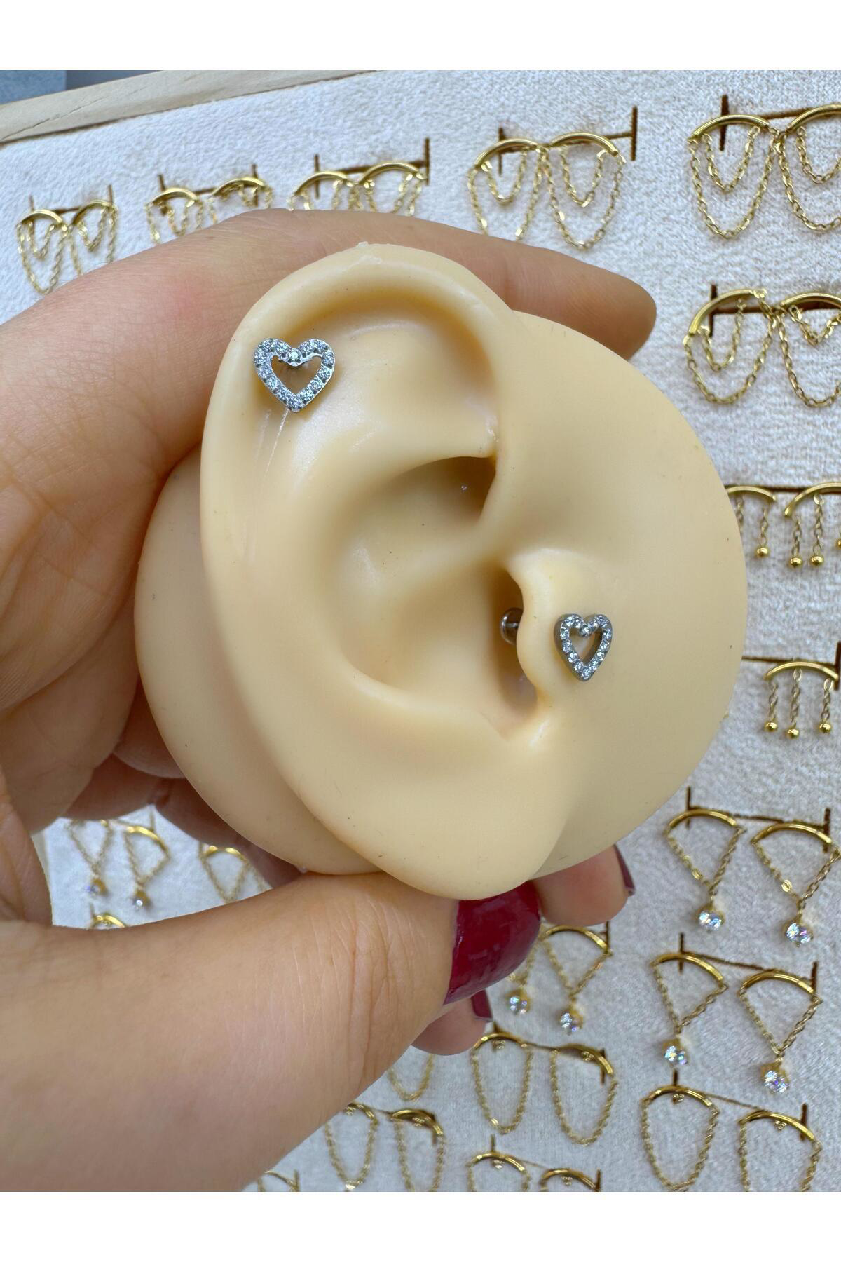 1 adet G23 TİTANİUM ( TİTANYUM) HELİX TRAGUS CONCH UYUMLU PİERCİNG Fiyatı, Yorumları ve Özellikleri