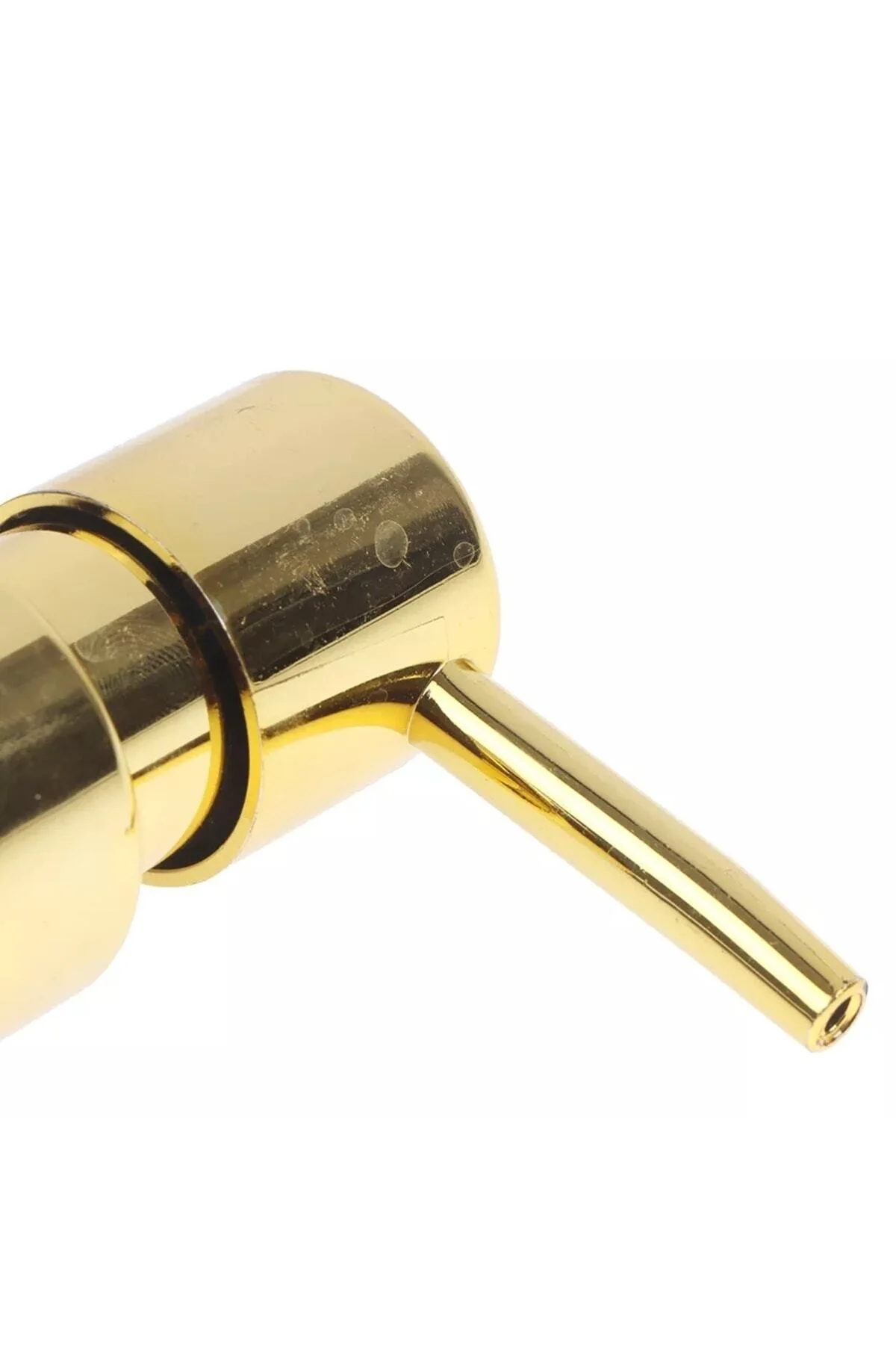1 Adet Gold Krom Sıvı Sabunluk Yedek Pompası Fıskiyesi Püskürtücü Başlık