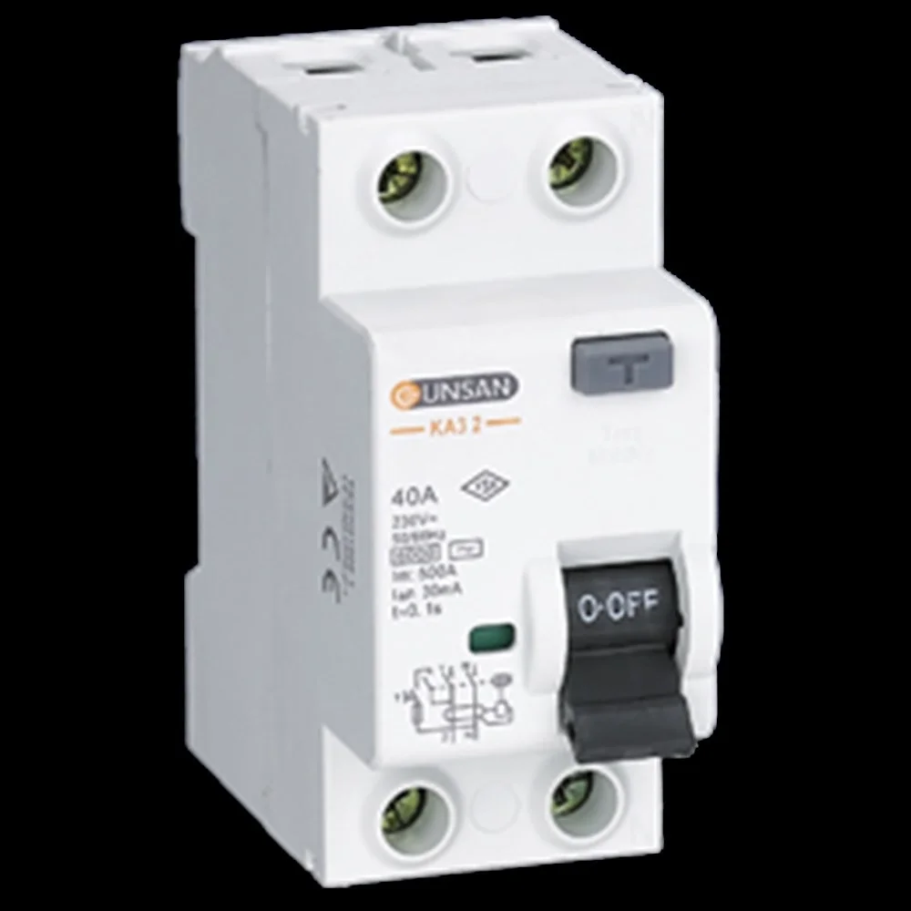 1 Adet Günsan 2X32a 300Ma Kaçak Akım Rolesi KA3 2-32/300