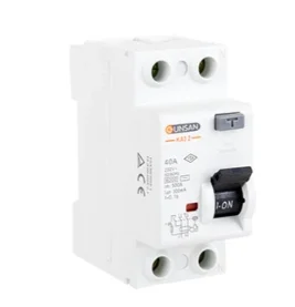 1 Adet Günsan 2X40a 300Ma Kaçak Akım Rolesi KA3 2-40/300Ma