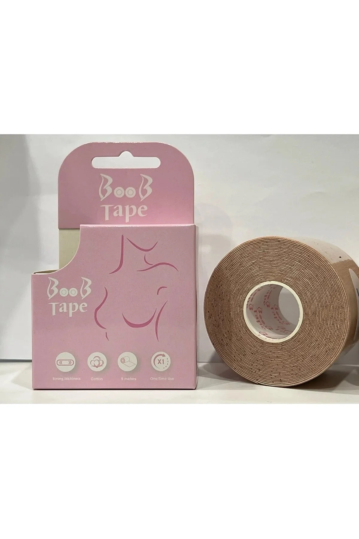 1 Adet Kaldırıcı Ve Şekillendirici Ten Rengi Bant (5 Cm X 5 M)