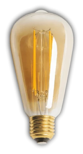 1 Adet KENDAL KES615 Led Rustik Ampul 8W 2700K Gün Işığı E27 Duy