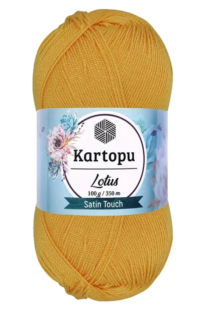 1 Adet Lotus Bikini Büstiyer Bluz Örgü İpi K318 Koyu Sarı - muda 1 Adet Lotus Bikini Büstiyer Bluz Örgü İpi K318 Koyu Sarı - muda