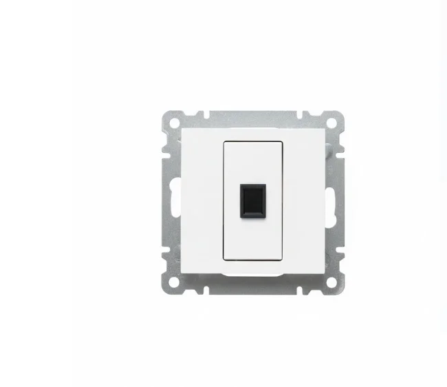 1 Adet Makel Karea Beyaz Fiber Optik Prizi Çerçevesiz