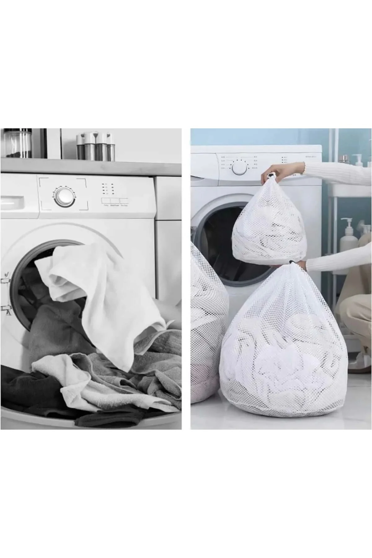 1 Adet Maxi Boy 50X70 cm Çamaşır Yıkama Filesi