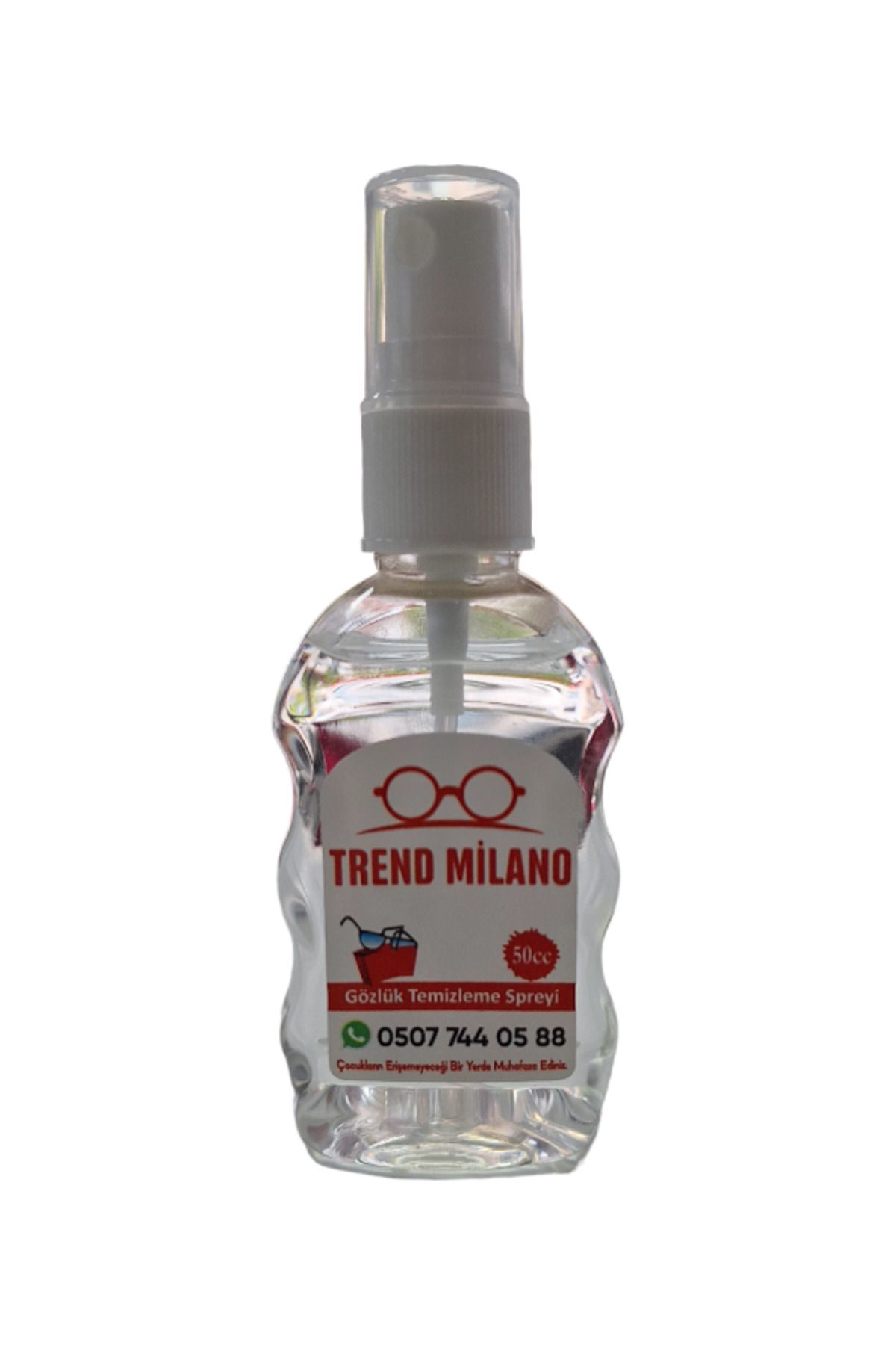 Trendmilano 1 Adet Mikrofiber Gözlük Temizleme Bezi Ve Antistatik Sprey Set 1