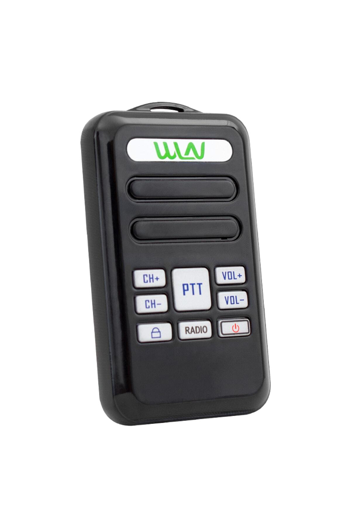 1 Adet Mini El Tipi Telsiz Pratik Anahtarlık Için Yakın Mesafe Te