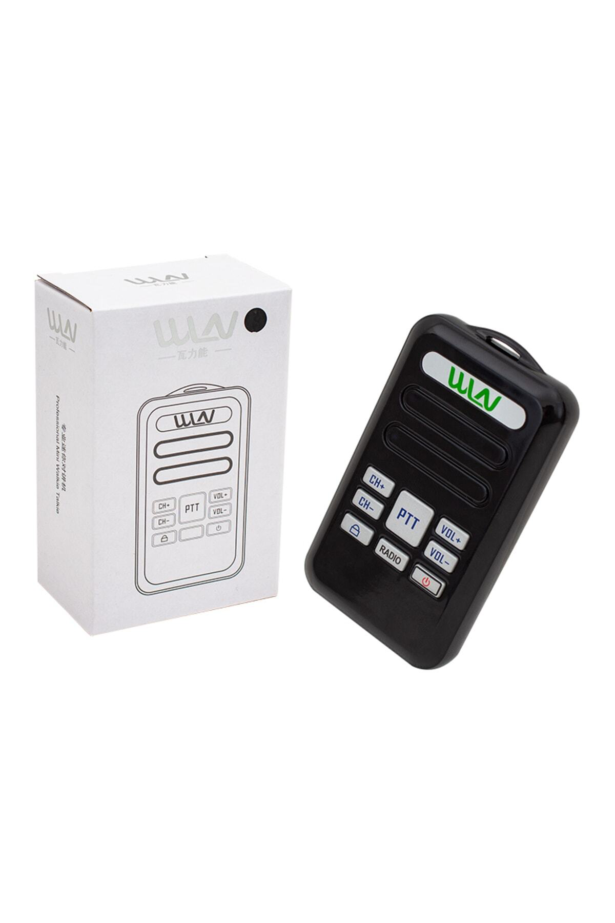 1 Adet Mini El Tipi Telsiz Pratik Anahtarlık Için Yakın Mesafe Te