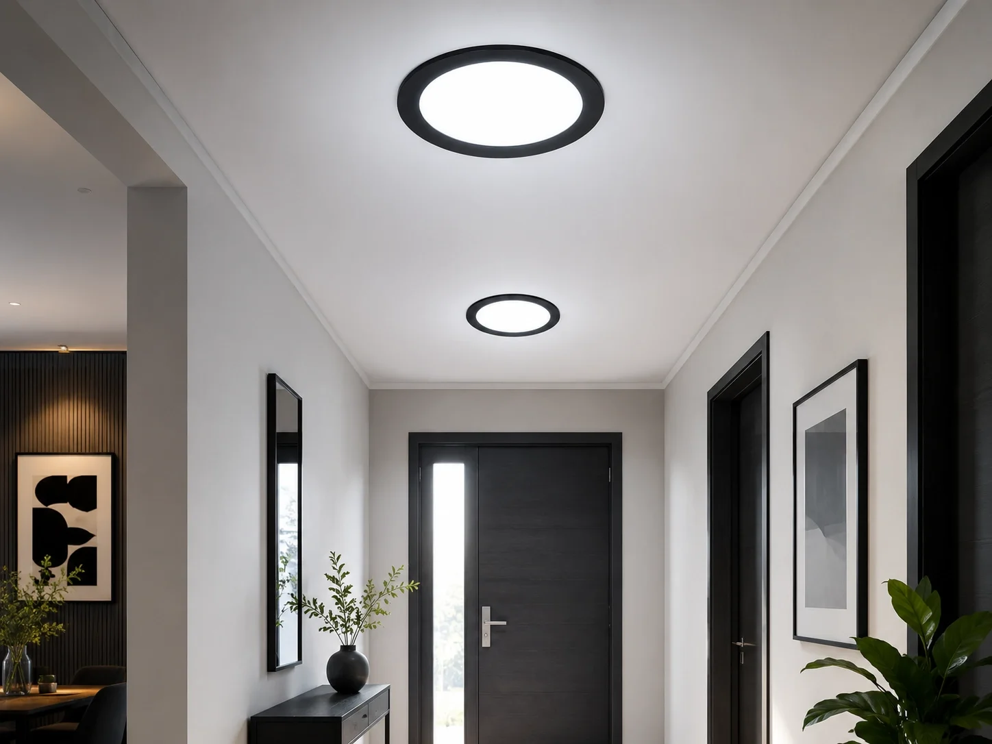 1 Adet NOAS YL10 1800 S Sıva Altı 18W Siyah Kasa Led Spot 6500K Beyaz