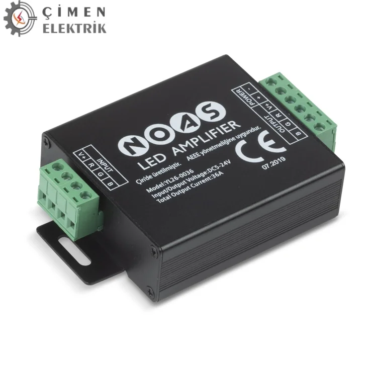 1 Adet Noas YL26 0036 RGB Led Repeater 12-24V 36A