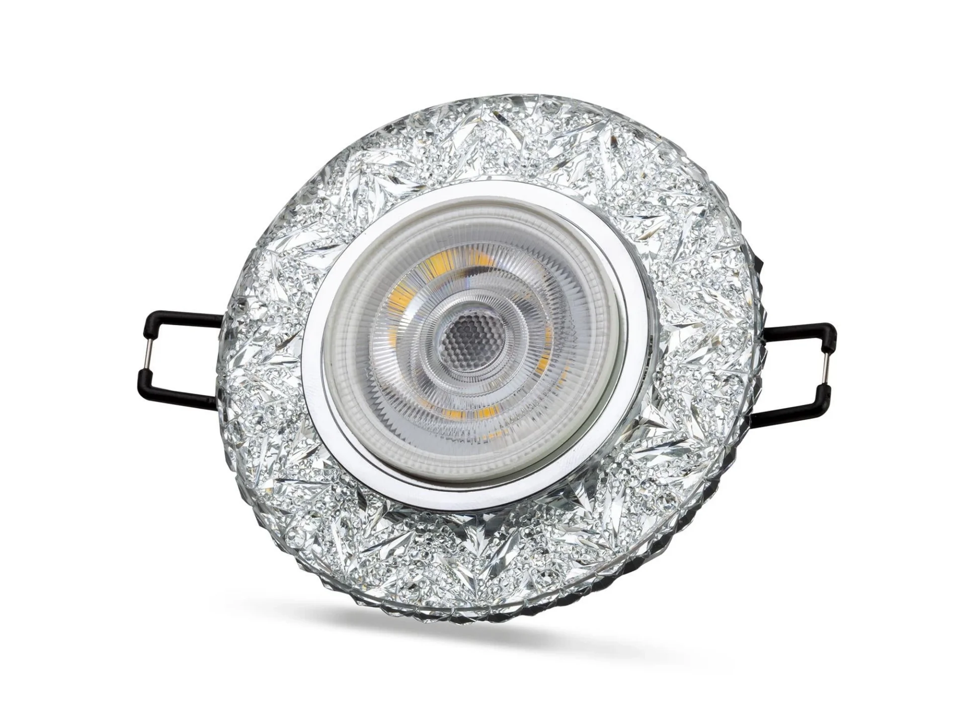 1 Adet NOAS YL65 1677 Hektor Led Çerçeveli 4000K Kristal Cam Spot Kasa