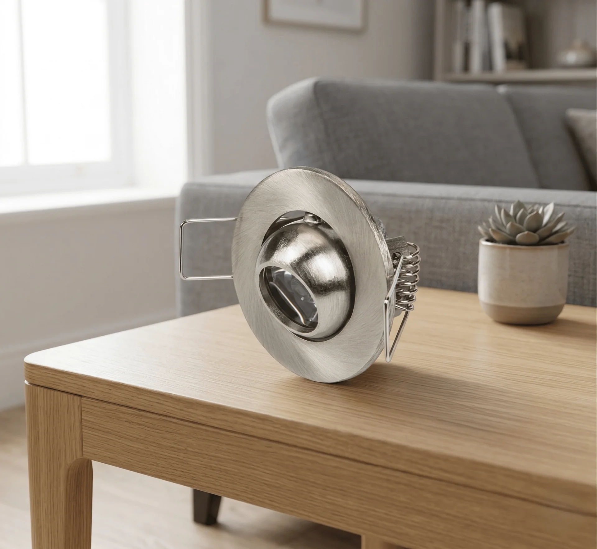1 Adet NOAS YL94 0106 Satin Kasa 1W Led Spot Amber Işık