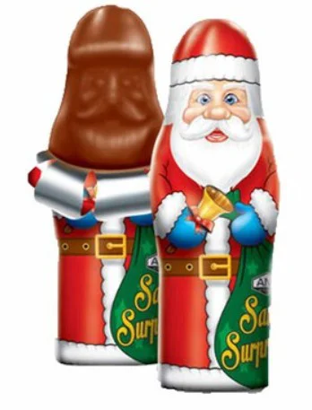 1 Adet Noel Baba Figür Çikolata