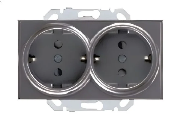 1 Adet Ovivo Füme İkili Topraklı Priz Çerçevesiz Grano Fiyatı, Yorumları ve Özellikleri