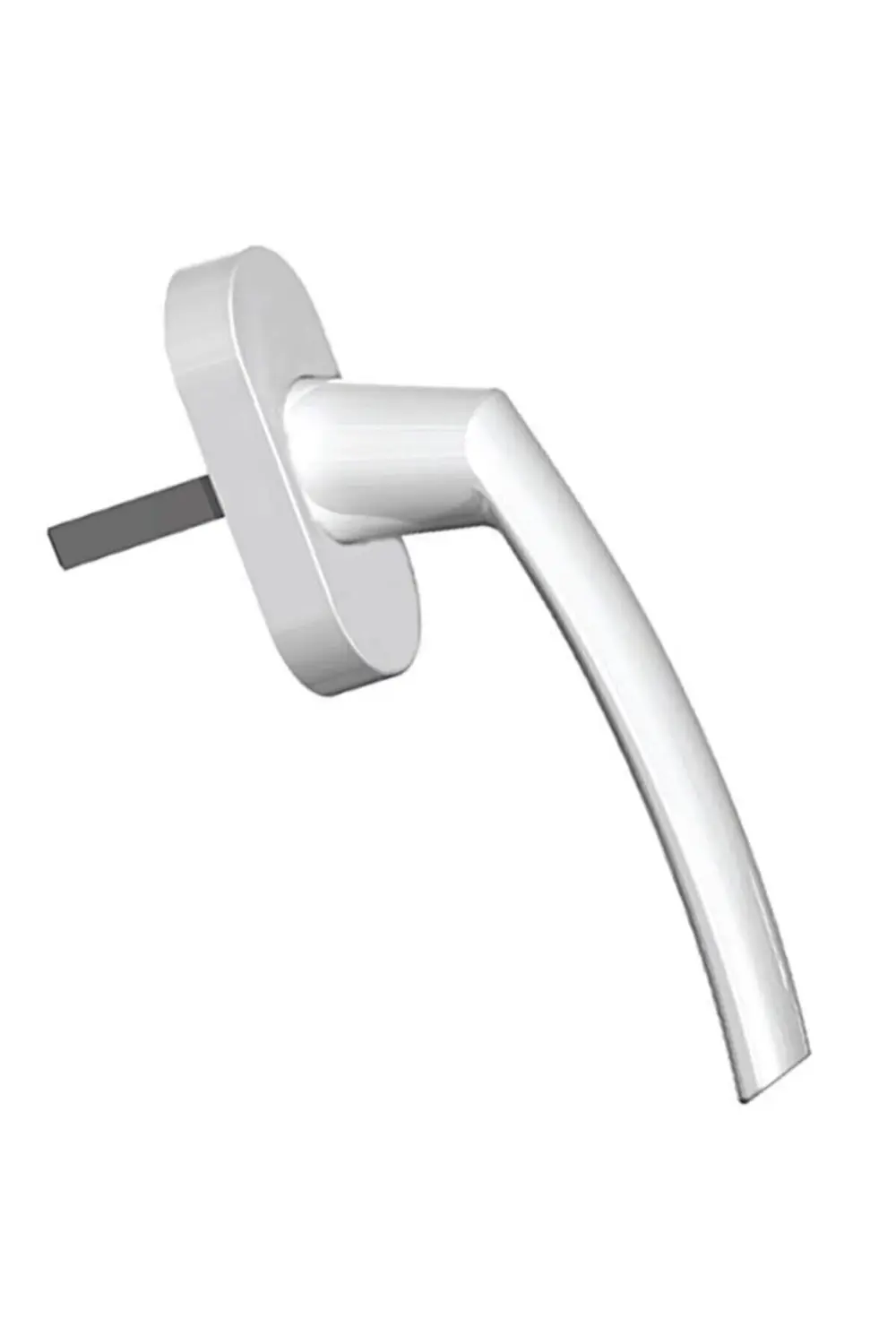 1 Adet Pimapen Beyaz Pvc Pencere Kolu Sürgülü Kapı Kolu - Kapı Ko