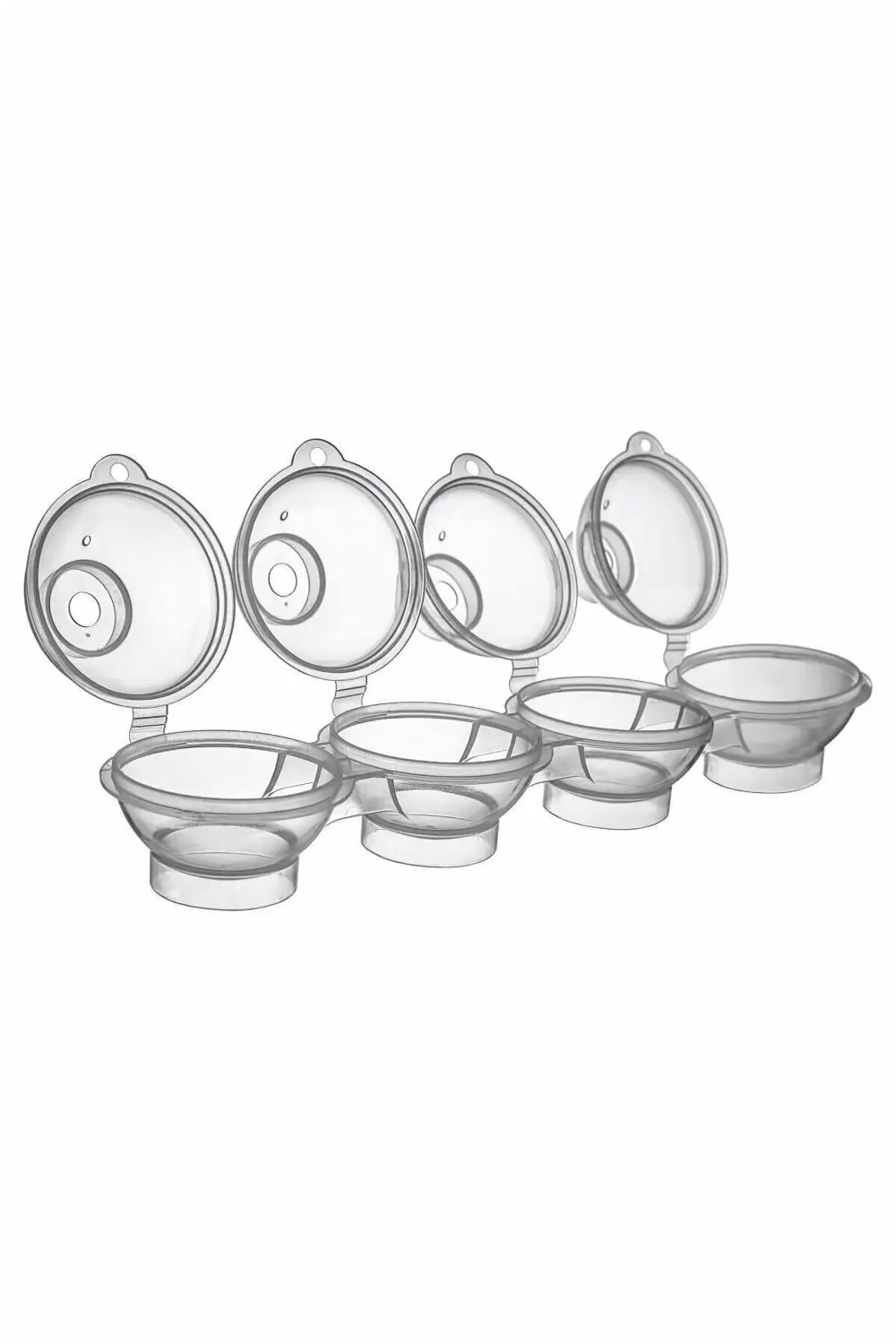 1 Adet Pratik 4'lü Top Buz Kalıbı Sihirli 4'lü Küre Buz Kalıbı Si