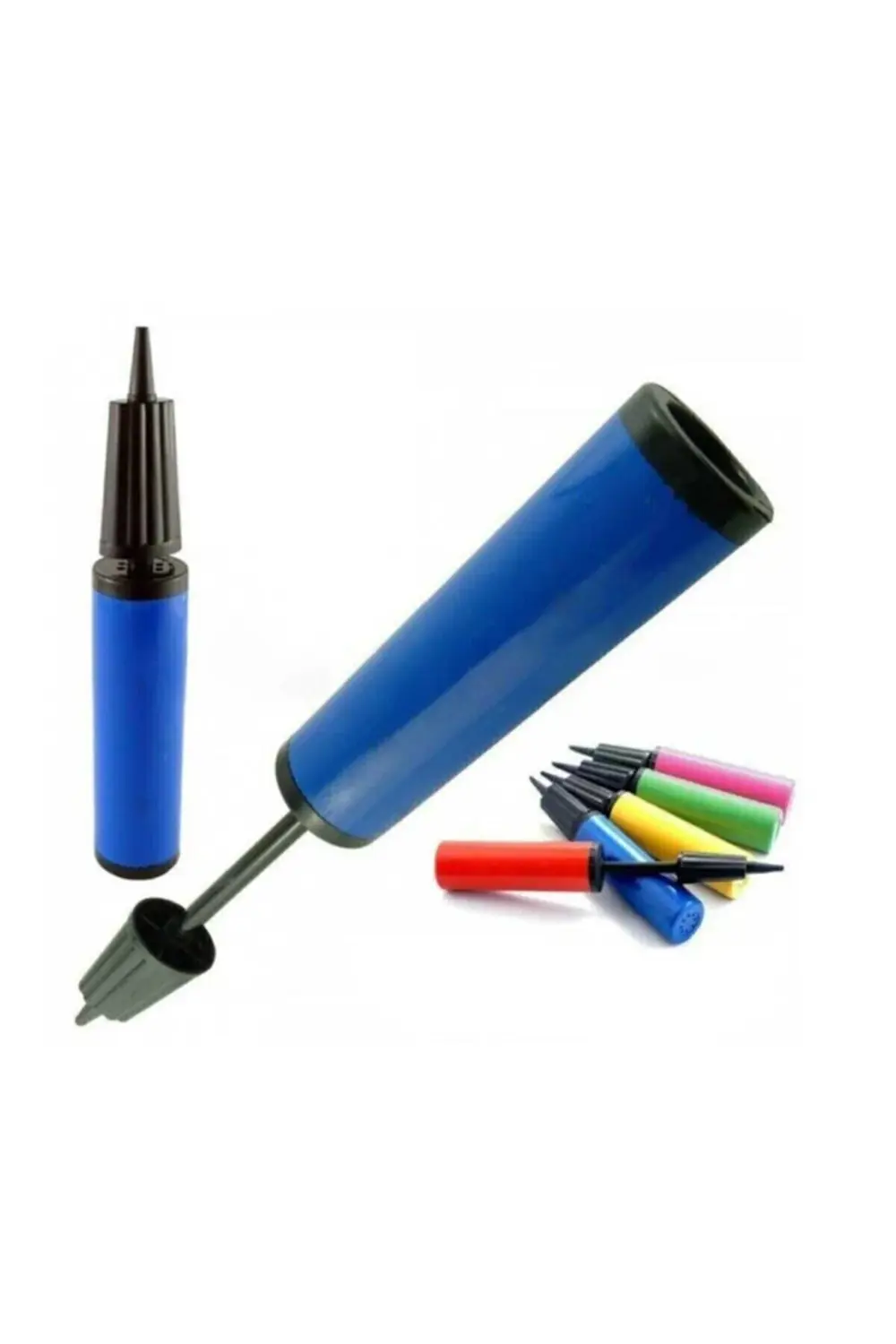 1 Adet Renkli Balon Şişirme Pompası