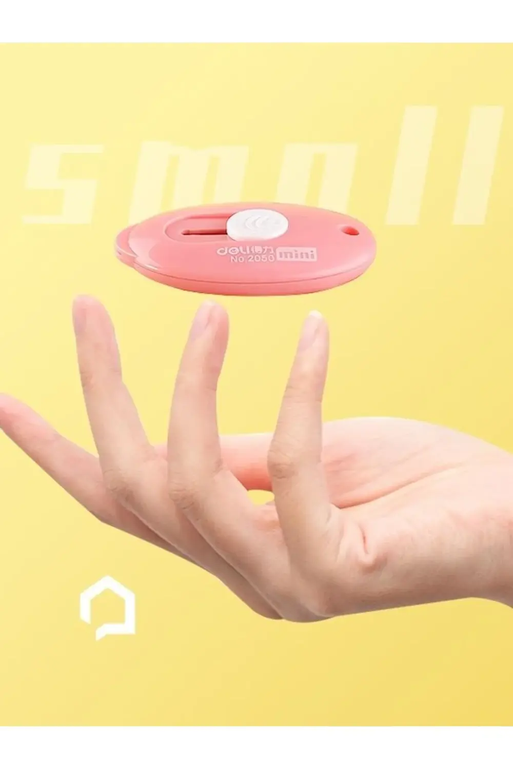 1 Adet Renkli Mini Çelik Bıçaklı Falçata Maket Bıçağı BSND9-V63X1