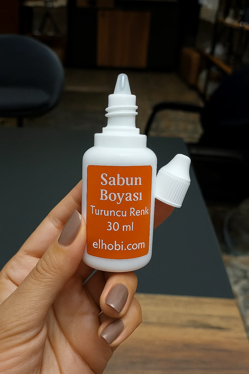 1 Adet Sabun Boyası veya Renklendirici - Turuncu - 30 ml 1 Adet Sabun Boyası veya Renklendirici - Turuncu - 30 ml